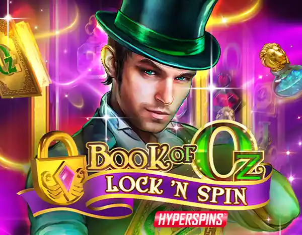 TAP88 Book of Oz - Lock 'N Spin