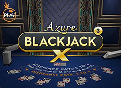 TAP88 Blackjack X 3 - Azure