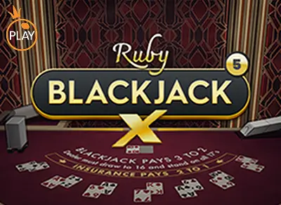 TAP88 Blackjack X 5 - Ruby